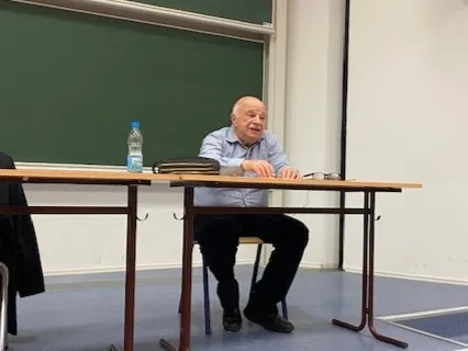 Guest lecture by Prof. Dr. György Nógrádi, university professor and security policy expert