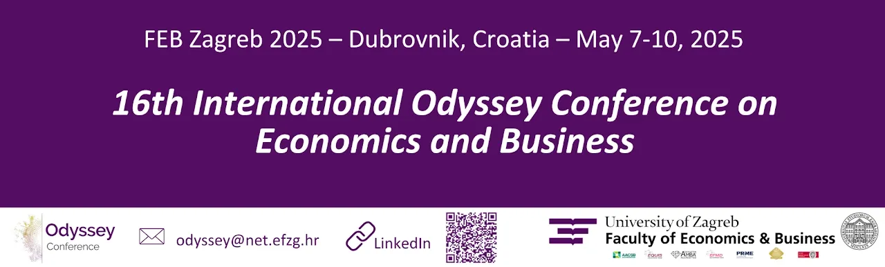 FEB Zagreb 16th International Odyssey Conference on Economics and Business